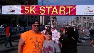 2015 Cincinnati Flying Pig 5K Marathon  Clips from start to finish 