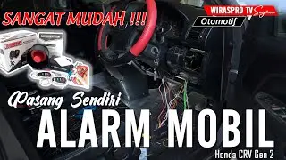 Cara Pasang Alarm Mobil Honda CRV 2002 Gen 2