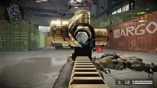 Warface Gameplay TDM Hanger Gold twm x308