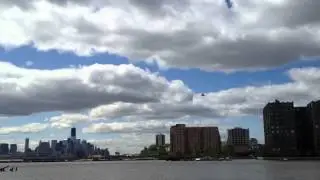 Space Shuttle Flyby in NYC