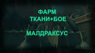 Новый спот фарма ткани/БоЕ в Малдраксусе. WoW: Shadowlands