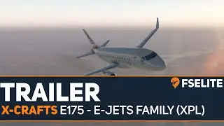 X-Crafts E175 Trailer X-Plane - FlightSimExpo 2021