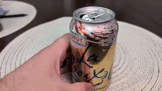 LaCroix Sparkling Water Coconut Flavor *taste test and review*