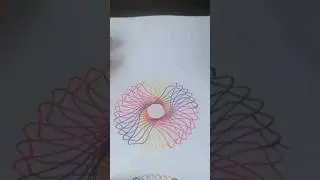Beautiful Spirograph 3 kolors 