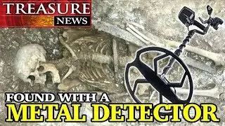 Ancient Warrior And Sword Found With Metal Detector..And Bloopers!