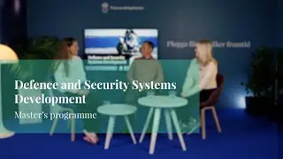 Defence and Security Systems Development — two-year Master's Programme