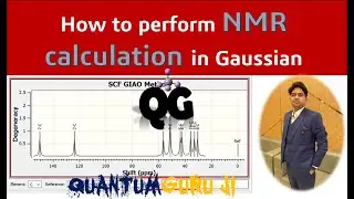 How to perform NMR calculation in Gaussian || NMR
