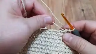 DÜĞÜM ATMADAN  İP EKLEMEK KAĞIT İP #crochet #kesfet #handmade #knitting #diy #tigisicrocheting