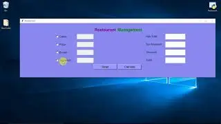 Restaurant Management Project    Python 3 7  {BY  New Era Tech}