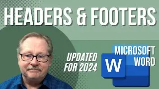 Custom Headers and Footers in Microsoft Word (Updated for 2024)