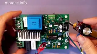 Speed controller on a chip TDA1085