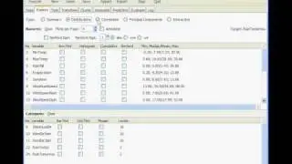Rattle R Gui  Explore Tab
