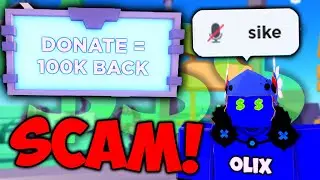 I Pretended to be a SCAMMER (Pls Donate 🤑)