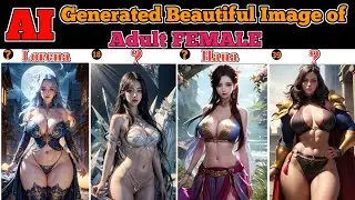 AI Generated Beautiful And Sexsy Image of Adult Woman! #aiimages #ai #artificialintelligence