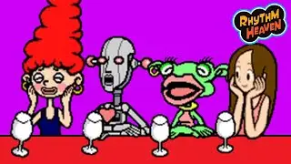 Rhythm Heaven: Glass Tappers (Max Score 99)