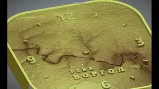 Воргол.  STL модель часов.
