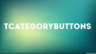 TCategoryButtons | Компонент DevelStudio