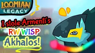 I stole Armenti's GAMMA RW AKHALOS! and I DESTROYED EVERYONE! - Loomian Legacy PVP
