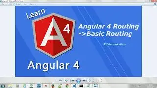 Angular Routing (Angular 4) :  Basic Routing #6