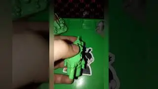 арта монстр из воздушного пластилина