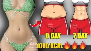 1-Minute Exercises To Get Flat Tummy l Small Waist + Hourglass Figure