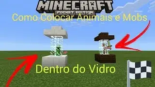 🔴COMO PÔR ANIMAIS E MOBS DENTRO DO VIDRO (SEM MODS)