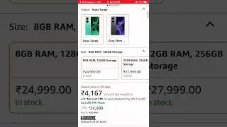 OnePlus Nord CE 3 5G (8GB RAM, 128GB Storage) @22999 Flat 2000₹ off With ICICI Cards #bigdeal