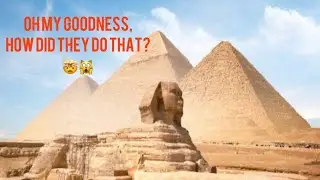 “See how the pyramids were built.”🤯🙀