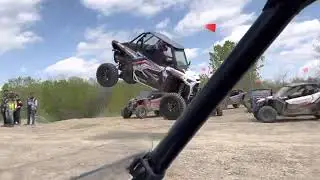 Turbo rzr does full front flip.