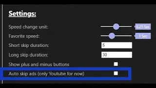 Auto skip Youtube ads easily with OVC -One Video Control.