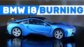 BMW i8 on Fire | Burning
