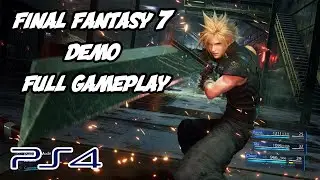 FINAL FANTASY VII Remake Demo Full Gameplay | Final Fantasy 7