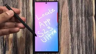 Samsung Galaxy S23 Ultra - How to Locate App - Search and Find App