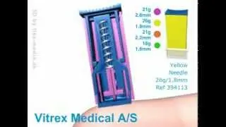 VITREX® STERILANCE® Press Safety Lancet