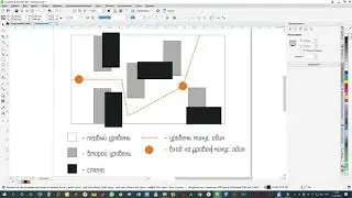 как нарисовать лейаут карту в CorelDRAW