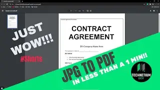 How To Convert JPG to PDF in 1 min !!! 😵 #Shorts