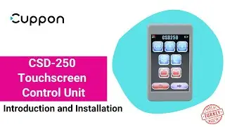 Cuppon CSD250 TFT Screen Introduction and Installation Video