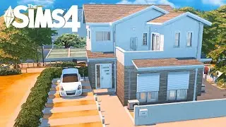 Simple Suburban Family Home 🏡 | The Sims 4 | No CC | Stop Motion Build
