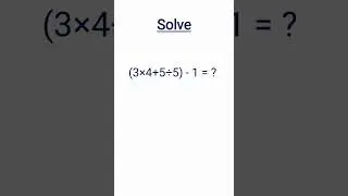 Solve this Math #solve #maths #ytshorts #shorts