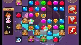 Сокровища пиратов 2128         уровень прохождение - Pirate treasures level 2128       walkthrough