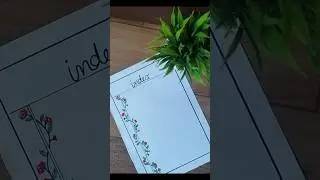 Assignment Page Border Design/Easy Border Design#shorts #viral #schoolproject #assignment