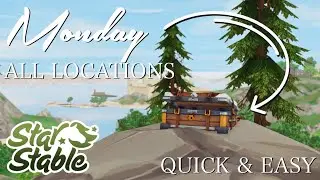 ALL MONDAY LOCATIONS: RENEGADE CHESTS & LOST HORSES