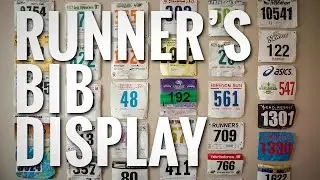 Runner's Bib Display