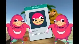 Bonk.io - skin knuckles uganda ( DO YOU KNOW THE WAY )