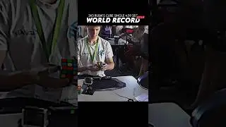 Feliks zemdegs solve 3x3 cube in 4.59 sec world record #viral #rubikscube #shorts