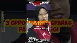 WOW‼️Inilah Opposite Red Sparks Paling Tinggi⁉️#redsparks #megawatiredsparks #volleyball #parkhyemin