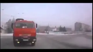 Внезапная бетономешалка (встречка)