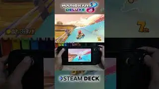Steam Deck - Play Mario Kart 8 Deluxe on Yuzu #steamdeck #yuzu #mariokart8deluxe #gaming