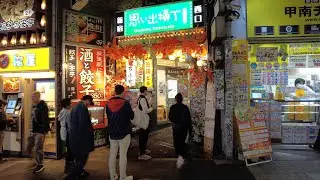 [4K/Stereo] Nov. 5, 2024: Shinjuku Walk – Omoide Yokocho to Docomo Tower (新宿散策 – 思い出横丁からドコモタワーへ)