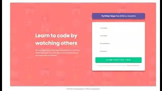 Intro Component With Signup Form - Frontend Mentor